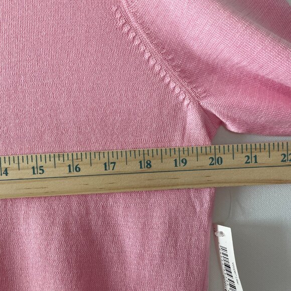 NWT Amazon Essentials Womens Pink V-Neck Classic Casual Pullover Sweater Size L - Picture 6 of 10